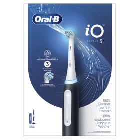 ORAL-B IO3BLACK - Spazzolino Elettrico Ricaricabile Oral-B iO 3