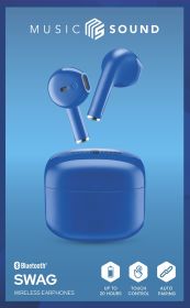CELLULAR LINE BTMSTWSSWAGB - Wireless TWS Kopfhörer SWAG Blau