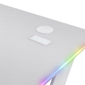 TRUST 25328 - Trust Luminus RGB Gaming-Tisch in Weiß