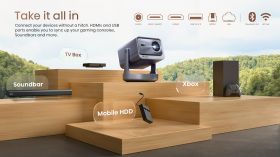 HISENSE C2PRO - Proiettore Smart 4K Hisense C2 PRO