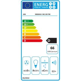 AEG DEB2631S - 60cm Integrierte Dunstabzugshaube DEB2631S
