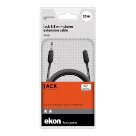 EKON ECAJACKMF100K - Cavo Jack 3,5 MM MF 10 Mt
