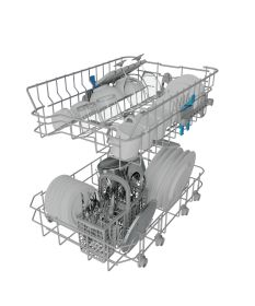 INDESIT IN2IKE107 - Lavastoviglie con tubo di scarico 1,75m