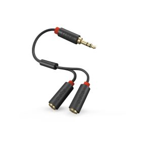 SBS TECABLESPLITTER - Cavo Jack 3.5 mm con Sdoppiatore
