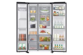 SAMSUNG RS70F64KEFEF - Side by Side Kühlschrank AI 635l