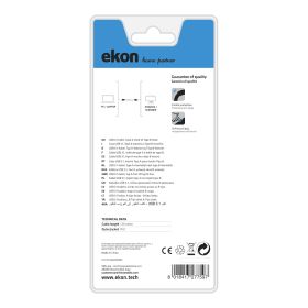 EKON ECIT31USBAB18MMK - USB 3.1 Kabel Typ A auf Typ B