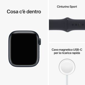 APPLE MNHV3TYA - Apple Watch 8 GPS + Cellular 41mm Aluminium