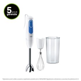 BRAUN MQ3005WH - Braun MultiQuick 3 MQ3005 Frullatore a Immersione