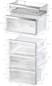 BOSCH KGN39AIAT - Bosch Combi Kühlschrank 363L