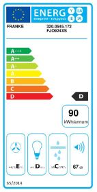 FRANKE FJO924XS - Wandhaube 90cm in Edelstahl satiniert