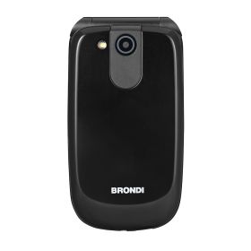 BRONDI RAPTORNEROMETAL - Brondi Flip Handy Schwarz