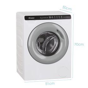 CANDY CW50BP12307GS 0682414 LAV.C/FRONT SLIM 45CM 5KG 1200G CE.A VAP INV WIFI
