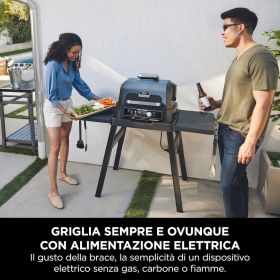 NINJA OG901EU - Elektrischer Grill mit Smoke Pro XL