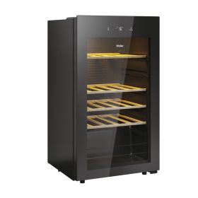 HAIER HWS34GGH1 - Weinkühlschrank 34 Flaschen Schwarz