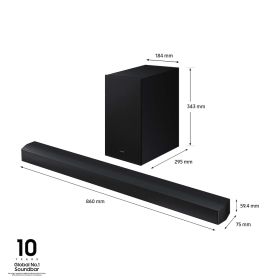SAMSUNG HWB650D - Samsung HW-B650D 3.1 Soundbar mit Subwoofer