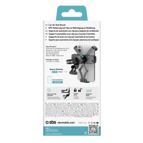 SBS TESUPGRAVSTD - Auto Halterung für Smartphones bis 6.5"