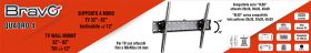 BRAVO 92402635 - TV Halterung 32" bis 82"