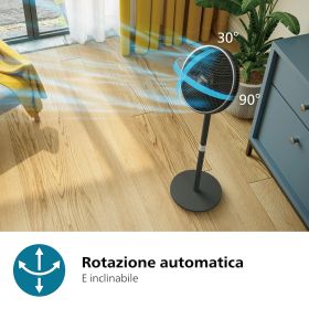 PHILIPS CX3550 - Bodenventilator mit WiFi, Timer und Höhenverstellbar