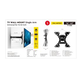 EKON ECTVOR42INCH20KG - Wandhalterung für TV mit Drehfunktion