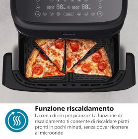 PHILIPS NA150 - Philips Airfryer Dual Basket NA150 7,1L
