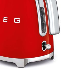 SMEG KLF03RDEU - Bollitore stile anni '50 rosso lucido