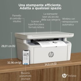 HP 7MD72F - LaserJet M140w Multifunktionsdrucker