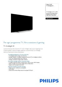 PHILIPS 48OLED769 - Philips Ambilight TV 48" 4K UHD