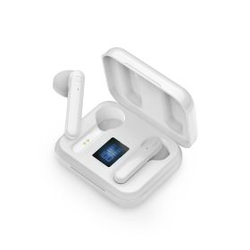 SBS TEEARLCDTWSBTW - Twin Hop LCD Auricolari True Wireless Bianco