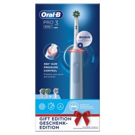 ORAL-B PRO3700BLUE - Spazzolino elettrico Oral-B Pro 3 3700 Blu