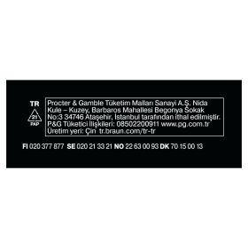 BRAUN XT20 - XT20 Rasiermesser Ersatzteil