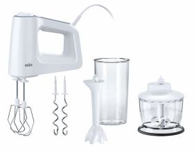 BRAUN HM3135WH - Handmixer mit 5 Geschwindigkeiten