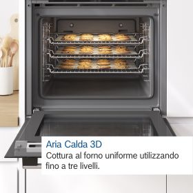 BOSCH HBA372BS0 - Bosch Serie 4 HBA372BS0 Backofen 60cm