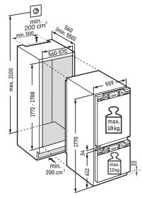 LIEBHERR IRCE5121 - Liebherr IRCE 5121 Plus Einbau-Kühlschrank