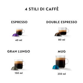 DE LONGHI ENV90Y - De'Longhi Nespresso Vertuo Pop ENV90Y Kapselmaschine Gelb
