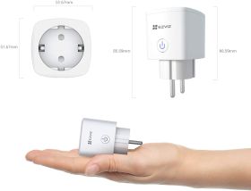EZVIZ 304800246 - Smart Steckdose T30 mit Verbrauchsüberwachung