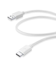 CELLULAR LINE USBDATA06USBCW - Type-C Datenkabel 0,6m Weiß