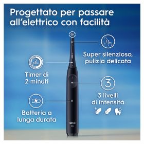 ORAL-B IO2CLEANANDCAREBLACK - Oral-B iO 2 Elektrische Zahnbürste Schwarz