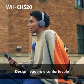 SONY WHCH520P - Sony Bluetooth On-Ear Kopfhörer Rosa