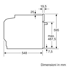 BOSCH HBA372BS0 - Bosch Serie 4 HBA372BS0 Backofen 60cm