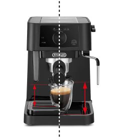 DE LONGHI EC235BK - De'Longhi Stilosa EC235.BK Espresso-Siebträgermaschine