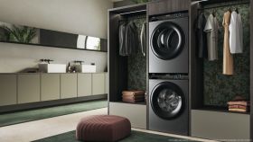 HAIER HD90A3939RS - 9kg A+++ Frontlader-Wäschetrockner Antrazit