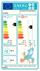 SEKOM SM184F4W - Climatizzatore Sekom Mono-Split 5.2KW