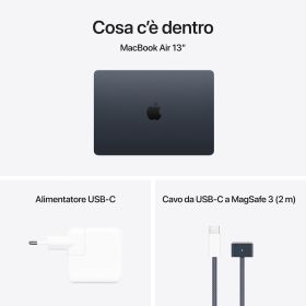 APPLE MW133TA - MacBook Air 13'' M4 16GB 512GB Mitternacht
