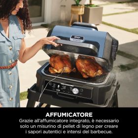 NINJA OG901EU - Elektrischer Grill mit Smoke Pro XL