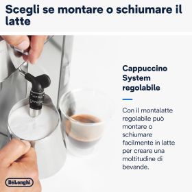 DE LONGHI EC685M - Macchina caffè espresso DEDICA EC685.M