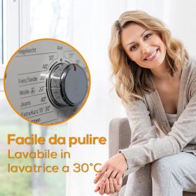 BEURER FW20GRAY - Weicher Heizstrahler mit 3 Temperaturstufen