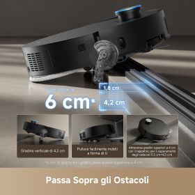 DREAME DREVMX50BK485 - DREVMX50BK485 0721399 ROBOT LAVA/ASPIR.4.5/0.4LT C/BASE SVUOT+EXTRA MOPS