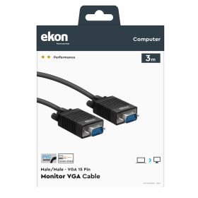 EKON ECITVGA30MMK - VGA Kabel 3m Männlich