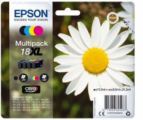 EPSON C13T18164022 - Kit Cartucce Inkjet Multipack 4 Colori