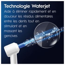 ORAL-B ORALCENTERIO4 - Idropulsore Salute Oral-B con Spazzolino